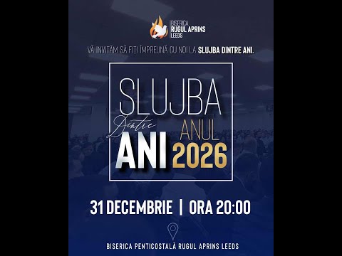 SLUJBA DINTRE ANI |  Live, 31 Decembrie 2025