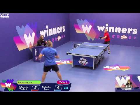 WINners CUP table 2  30.10  Kolomiets Vladimir - Rudenko Ivan 14:45