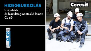 Ceresit CL 69  szigetelő- és feszültségmentesítő lemez