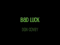 Don Covay - Bad Luck