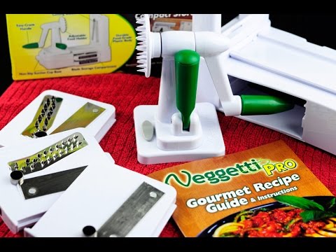 Veggetti Pro Review - Fun with Veggies!