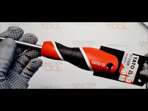 Отвертка Philips PH2, 100 мм с крестовым шлицем YATO (YT-25929) Отвертка Philips PH2, 100 мм с крестовым шлицем YATO (YT-25929)