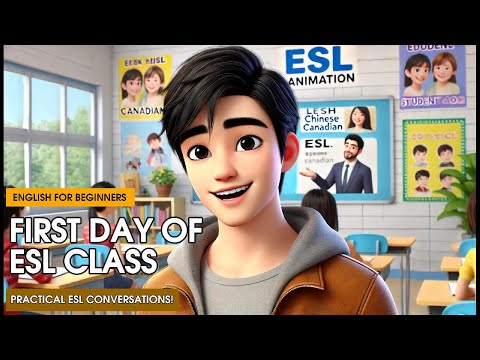 First Day of ESL Class： Practical ESL Conversations | Learn Basic English Introductions