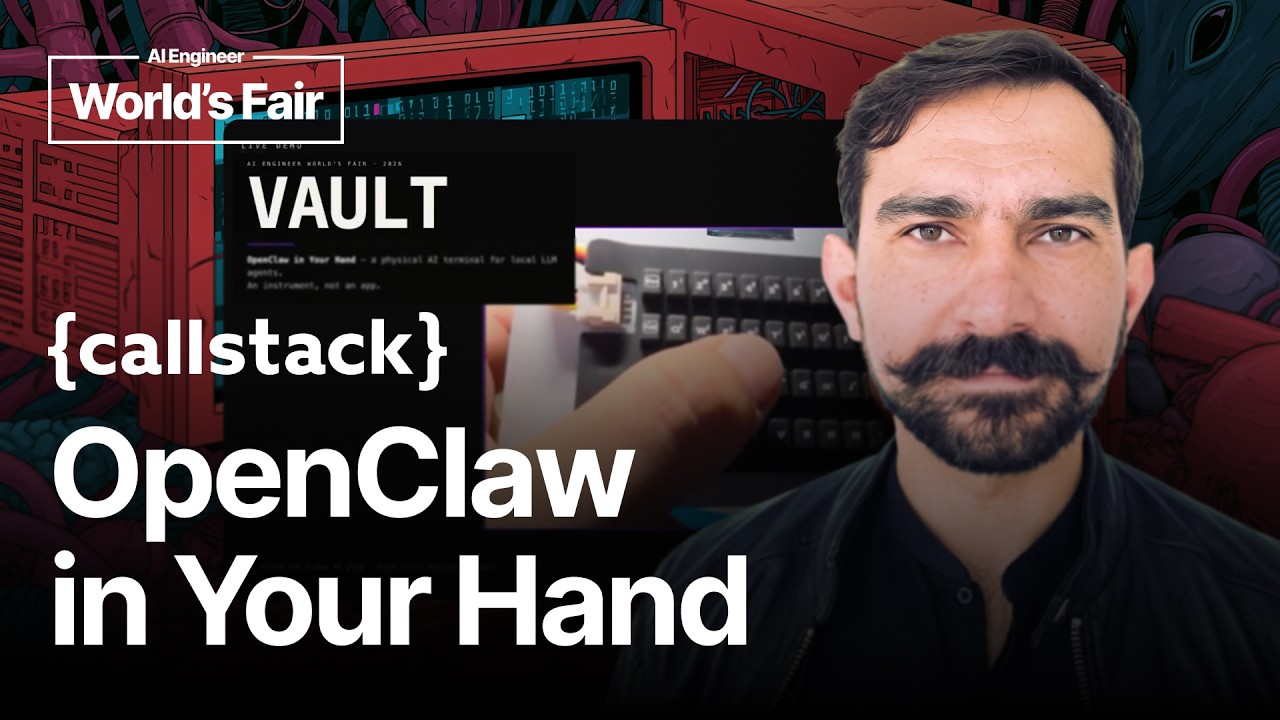 OpenClaw: A Physical AI Terminal for LLMs - AI Engineer