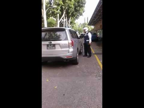 LTA officer intrusion of privacy and rude !