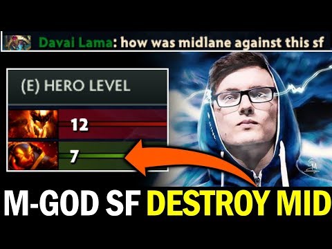 How was the MIDLANE against MIRACLE SHADOW FIEND? Dota 2