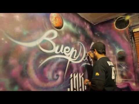 T-Killa & Versos x Pisket Universe Mural Freestyle Session