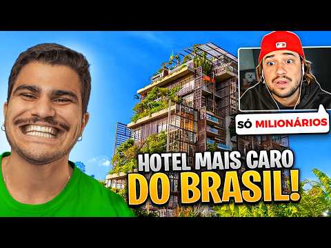 24 HORAS NO HOTEL MAIS CARO DO BRASIL (PURO LUXO!) - React Lactea