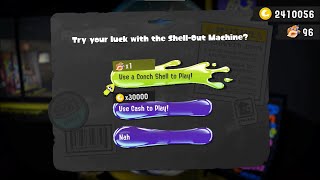 Will 96 Conch Shells Be Enough to Obtain the Gold Banner Through the Shell-Out Machine? [Splatoon 3]