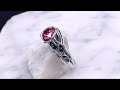 video - Embracing Tree Branch With Diamond Leaves Engagement Ring