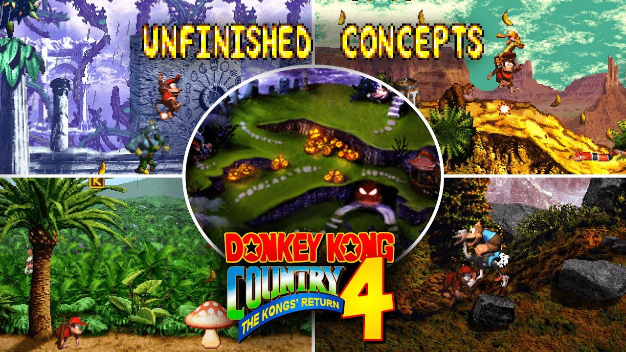 DKC4 - Unfinished Concepts