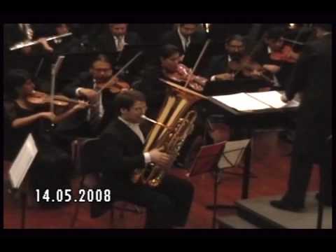 Concerto for tuba and orchestra from Ralph Vaughan Williams - 1. Mouvement