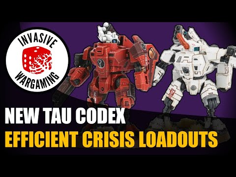 Most Efficient Crisis Battlesuit Weapon Loadouts | New Codex: Tau Empire Warhammer 40k