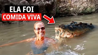 11 IDIOTAS que foram DEVORADOS VIVOS por Animais Mortais