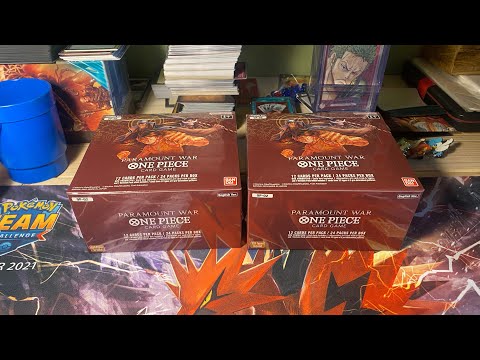 🔥 One Piece Paramount War Booster Box Opening! 🔥