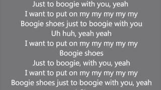 Glee - Boogie shoes - Lyrics