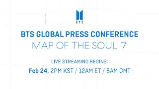 [影音] 200224 BTS Global Press Conference 'MAP OF THE SOUL : 7'
