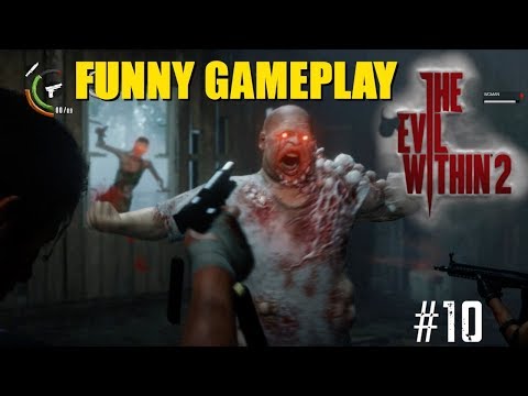JUMPED RIGHT INTO THE FUNK! ( FUNNY "THE EVIL WITHIN 2" GAMEPLAY #10)