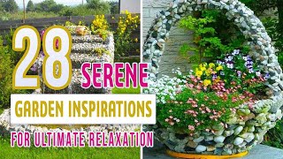 28 Serene Garden Inspirations for Ultimate Relaxation
