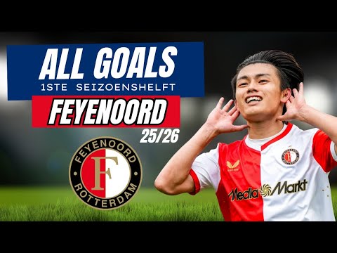 Alle Doelpunten Feyenoord Rotterdam | 1ste seizoenshelft 2025/2026