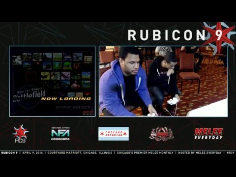Rubicon 9 - CT | The Moon (Marth) vs. DJ Nintendo (Fox) - SSBM - Top 8, Grand Finals