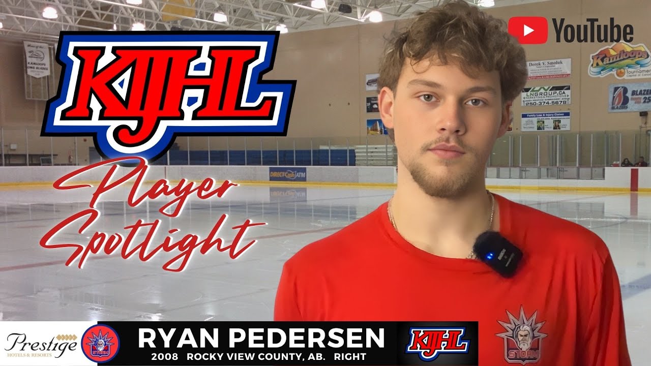 Player Spotlight - Kamloops Storm - Ryan Pedersen