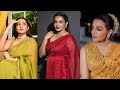 Beautiful Actress In Saree Photoshoot Ll Parvathy Thiruvothu Hot