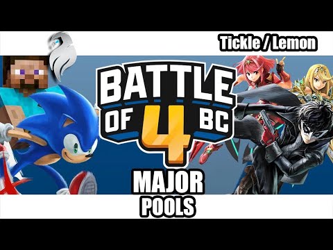 Battle of BC 4: Doubles Pools - SuperGirlKels / Soar (Sonic/Steve) Vs. Tickle / Lemon (Aegis/Joker)