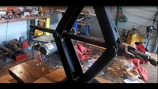 Modified scissor jack to use on lawn mower lift