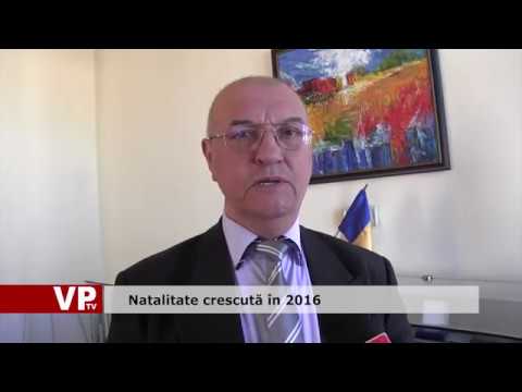 Natalitate crescută în 2016
