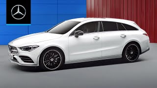 Video 0 of Product Mercedes-Benz CLA Shooting Brake X118 Station Wagon (2019)