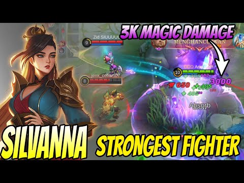 SUPER LIFESTEAL!! BUILD FULL DAMAGE SAKIT? - Silvanna Best Build 2022 - Build Silvanna Tersakit 2022
