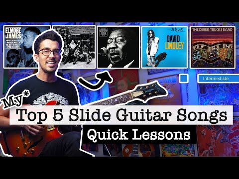 Top 5 All Time Slide Guitar Songs | Quick Lessons