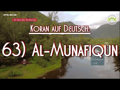 SURE 63: AL-MUNAFIQUN (DIE HEUCHLER)