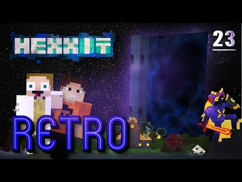 [GEJMR] Retro Hexxit s GoGem - ep. 23 - Portál do druhé základny a crafting Hexxit armoru