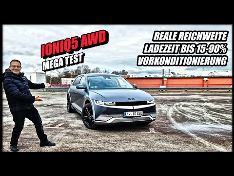 Hyundai Ioniq5 AWD Mega Test & Erfahrungsbericht nach 26 Tkm Reichweite Ladezeit Effizienz