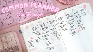 flip through my common planner with me | my thoughts on a year in the common planner by sterling ink