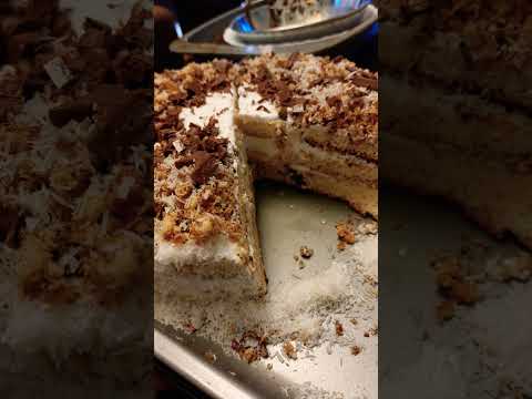 coconut chocolate cake                      #viral #cake #chocolate #shortvideo