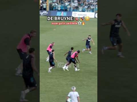 DE BRUYNE, what a BLAST! 🚀⚽️ Super goal and Milinkovic-Savic beaten 😵