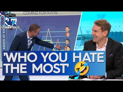 Browny tries to keep track of everyone Kane is 'at war' with 😂 (WCME) - Sunday Footy Show