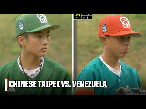 DOMINANCE 🔥 Chinese Taipei vs. Venezuela | Full Game Highlight | Little League Baseball World Series
