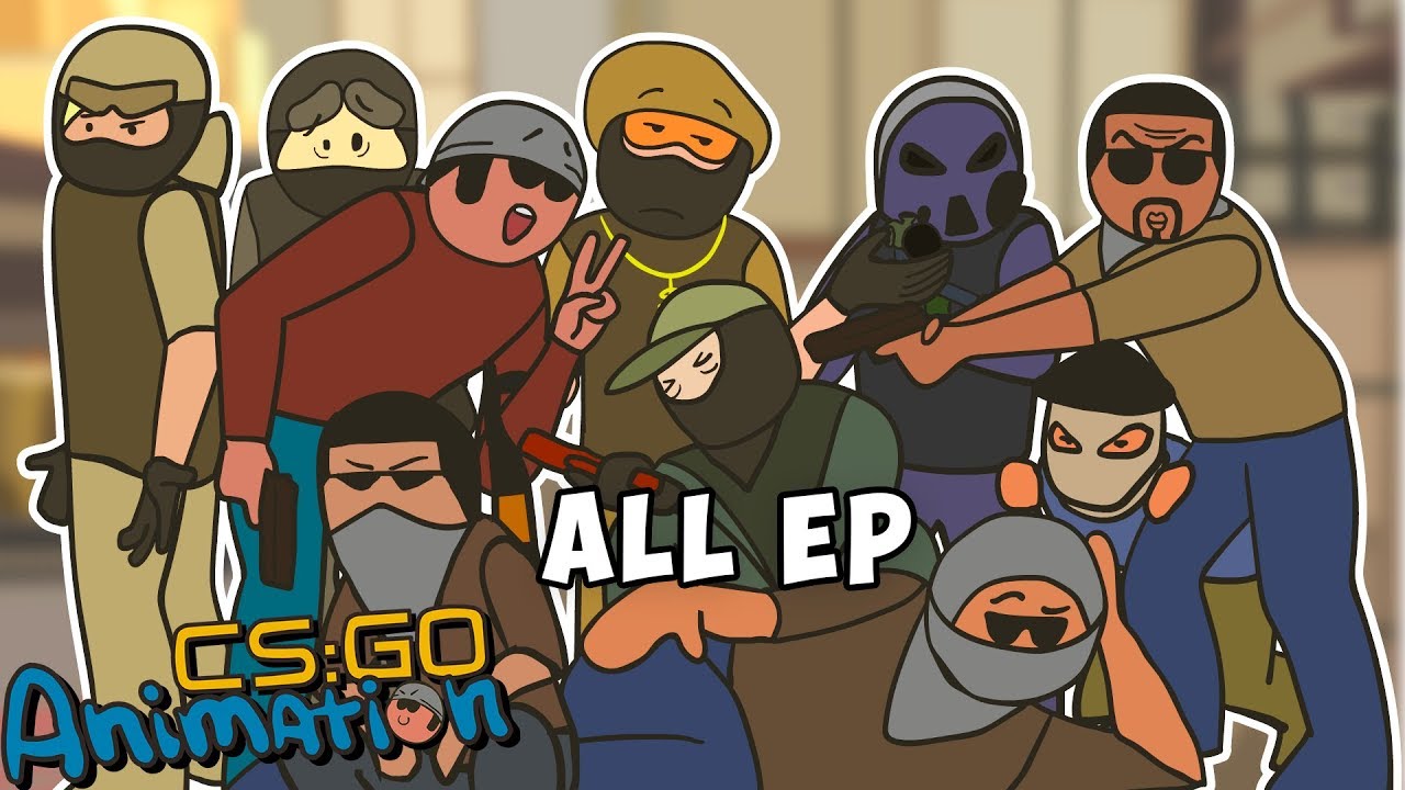 CS:GO ANIMATION. ALL EPISODES (COUNTER-STRIKE PARODY)