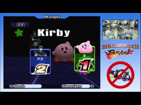 Birmingham Brawl 2 PM Singles LF - Moogle (Marth) vs. Shenanigans (Kirby)