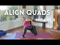 Quad Release Knee Friendly Ease 20 Min 14 Day Hip Mobility Challenge Day 8