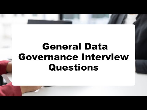 General Data Governance Interview Questions | Do You Dare To Take The Quiz?