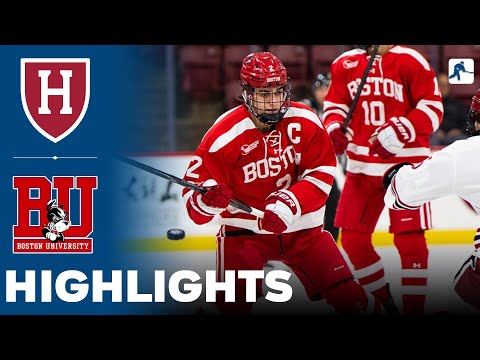 Harvard vs Boston University | NCAA College Hockey | Highlights - January 12, 2026