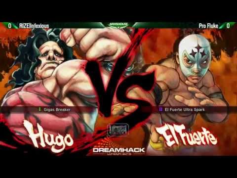Dreamhack @London 2015 - USF4 Top 8 - RiZe|Infexious vs Pro Fluke 720p@60fps