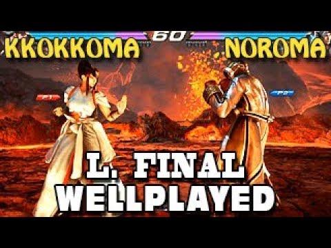 Kkokkoma (Kazumi, Dragunov) Vs Noroma (Steve) - L. Final - Tekken 7 World Tour