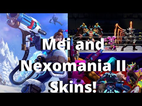 Heroes of the Storm | Mei and Nexomania II Skins and Mounts!