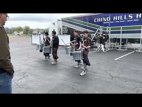 Chino Hills HS 2022 - Snare Break - WGI 2022 Prelims